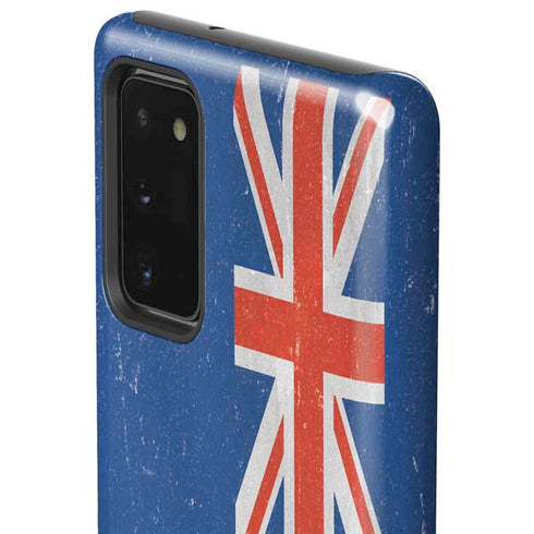 New Zealand Flag Distressed Galaxy Note20 5G Pro Case
